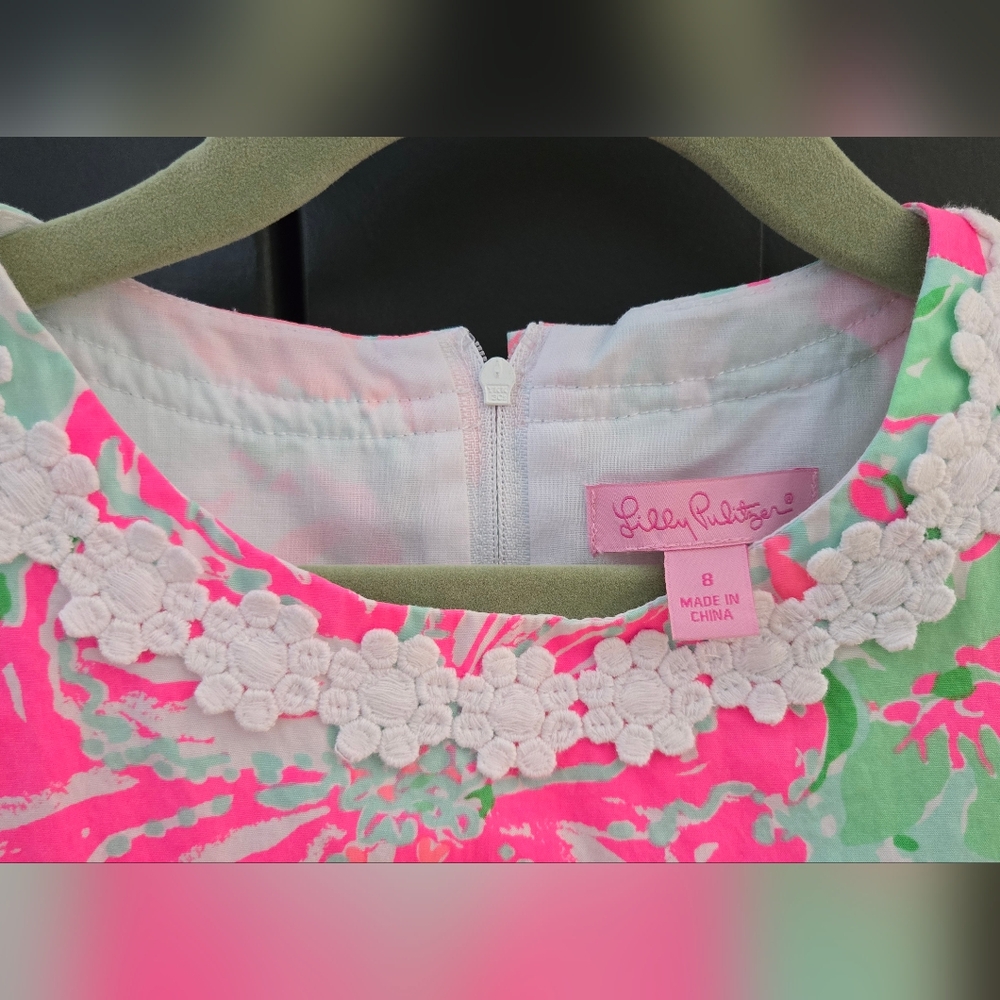 Lilly Pulitzer Girl's Shift Dress - Picture 2 of 3